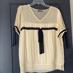 CC Couture silk blouse